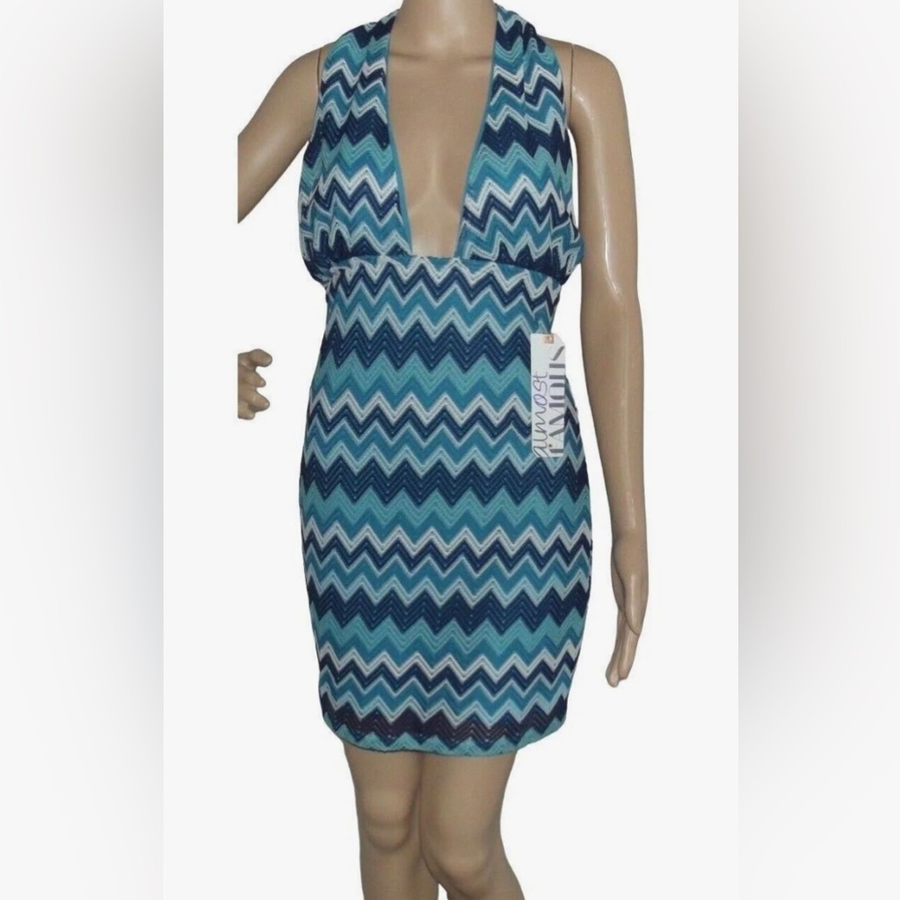 NWOT | Crochet Halter Dress